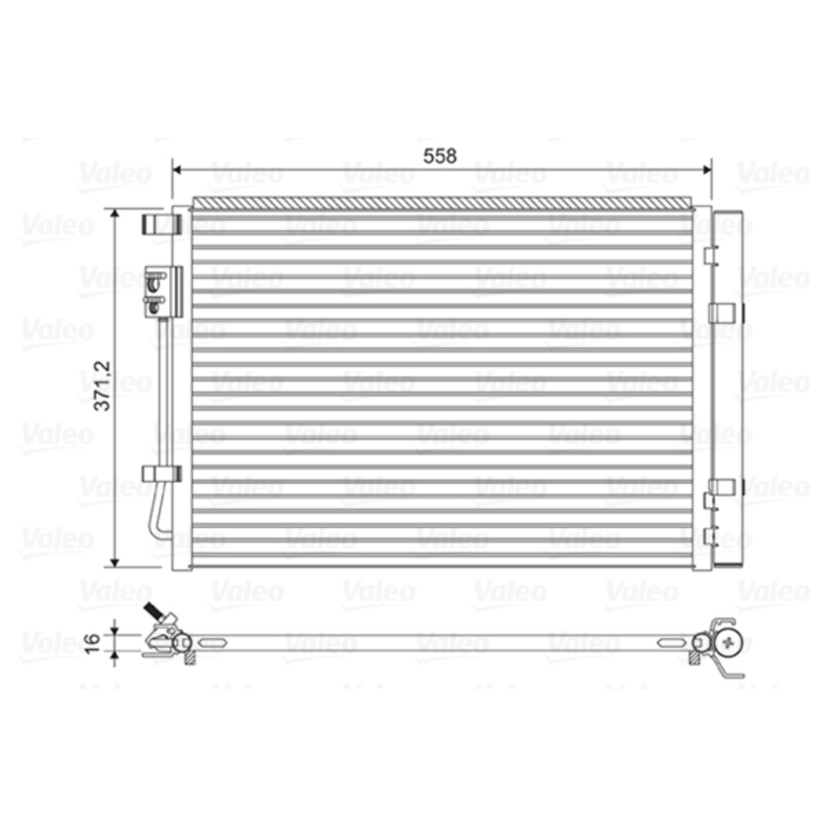 Image of Condensator, airconditioning