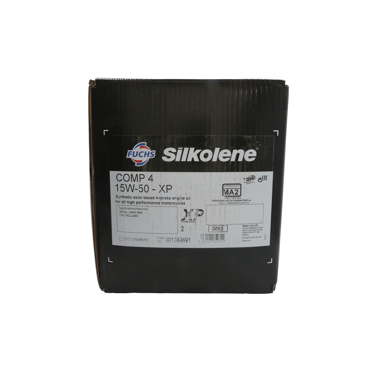 Motoröl SILKOLENE 602174611 Competition 4 15W50 XP 20L