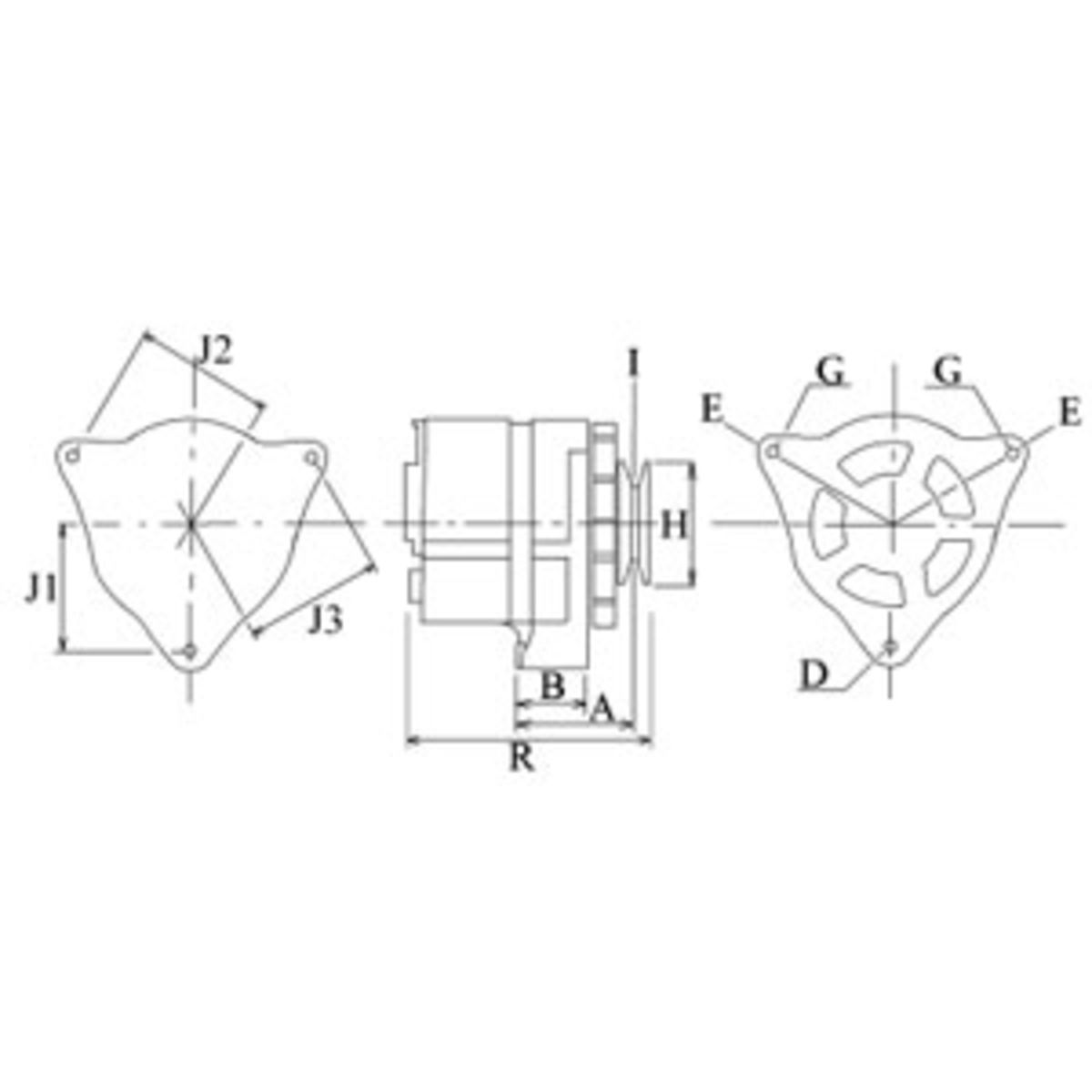 Image of Driefasige generator