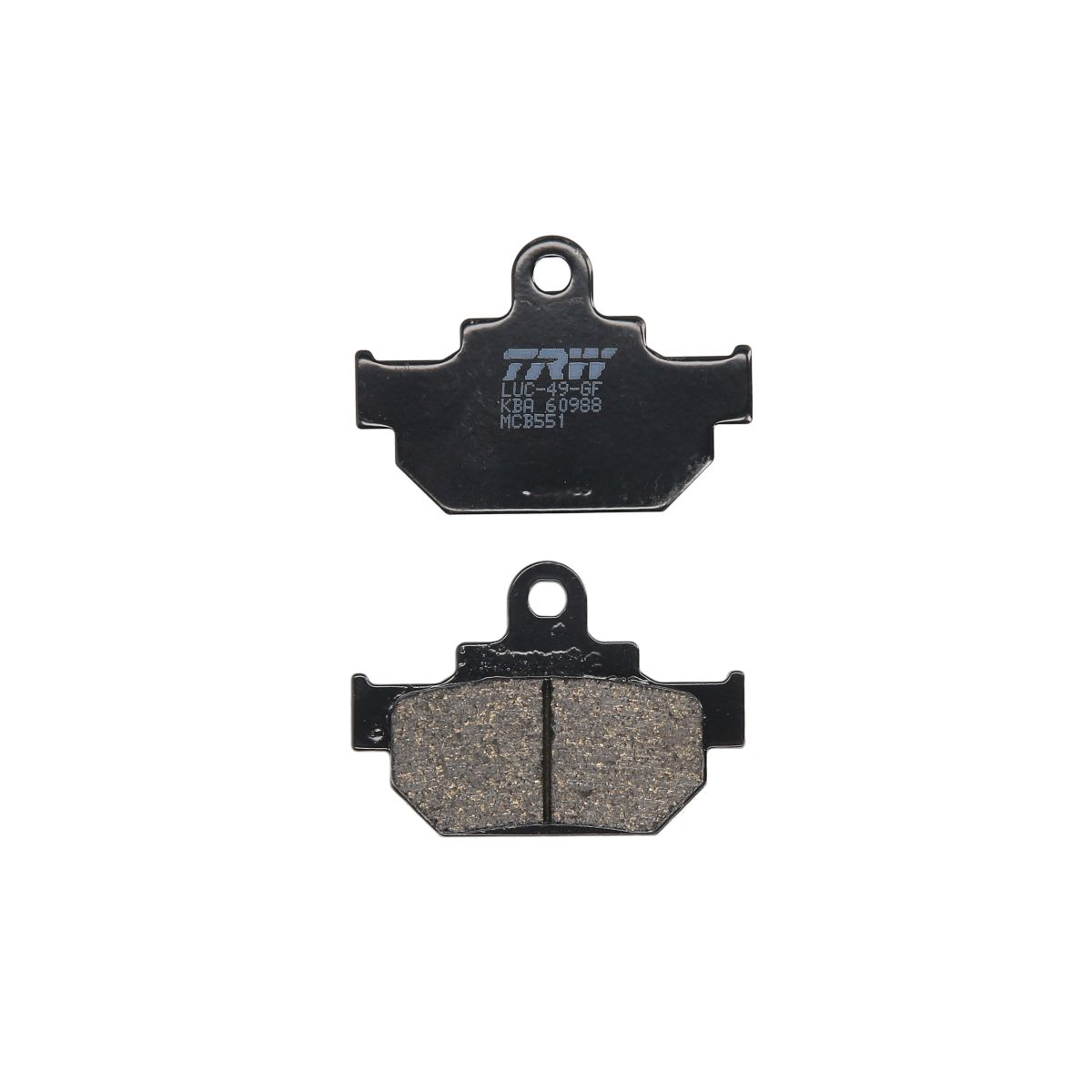 Set di pastiglie freno TRW MCB551
