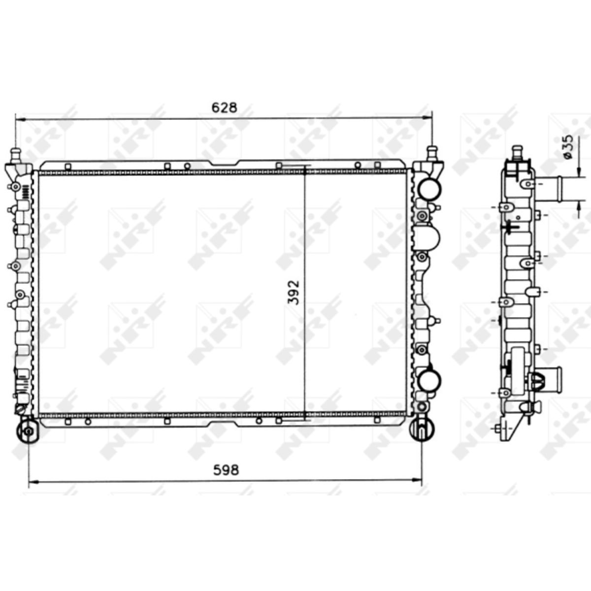 Image of Radiator, motorkoeling