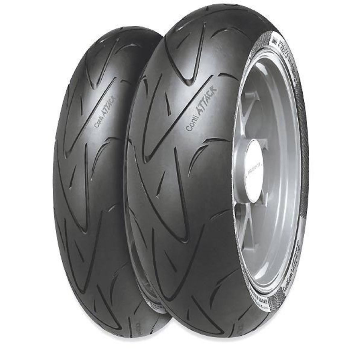 CONTINENTAL ContiSportAttack 120/70ZR17 TL, Motorradreifen vorne