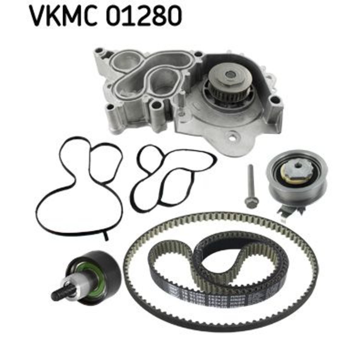 Image of Waterpomp+distributieriem set