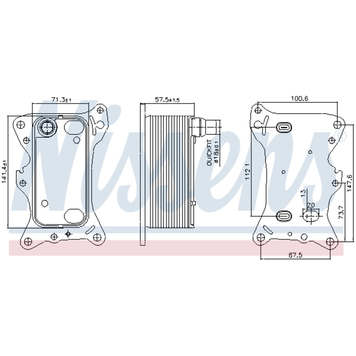 Image of Olie radiator, motorolie