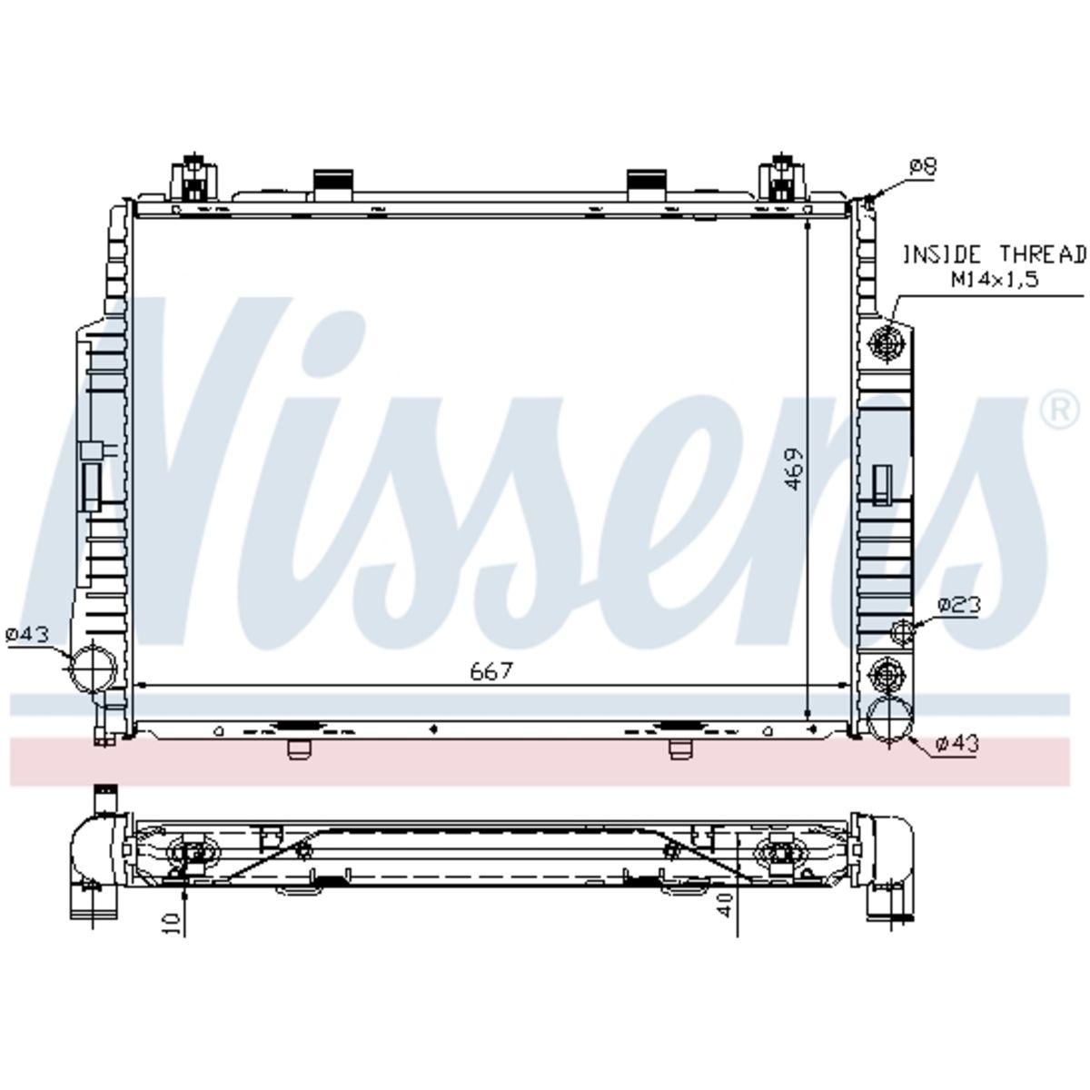 Image of Radiator, motorkoeling