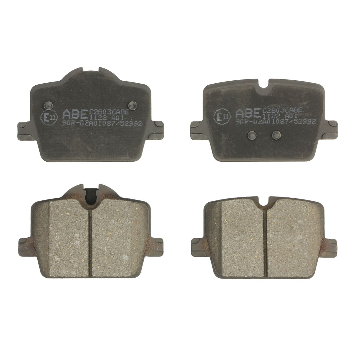 Image of Remblokset  C2B036, achter