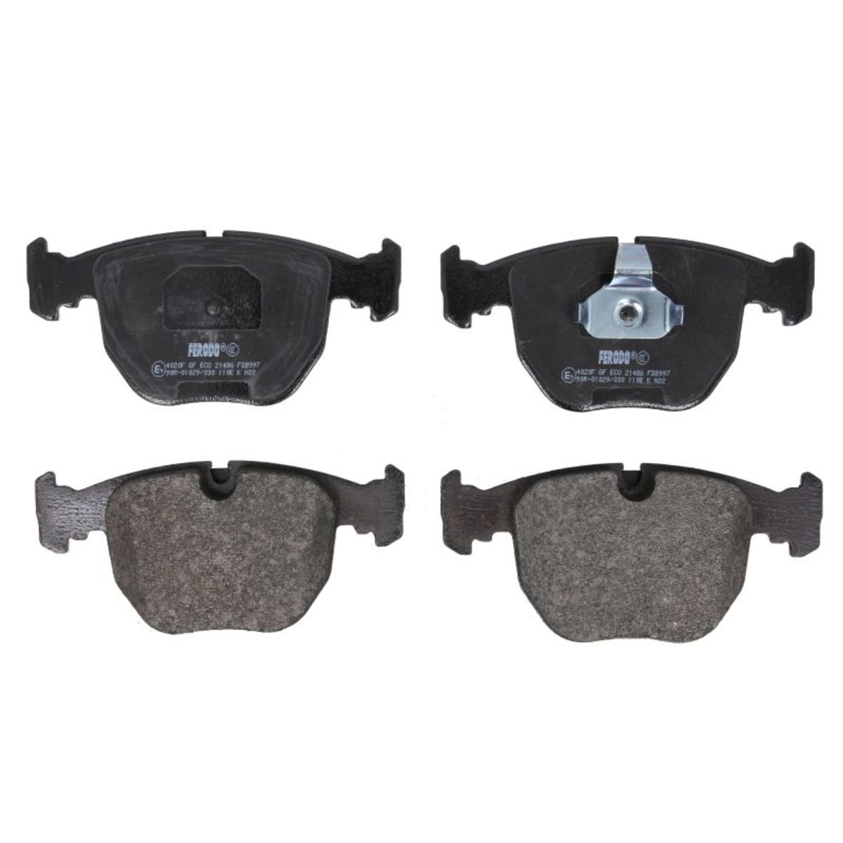Plaquettes de frein sport non homologuées FERODO FCP997H