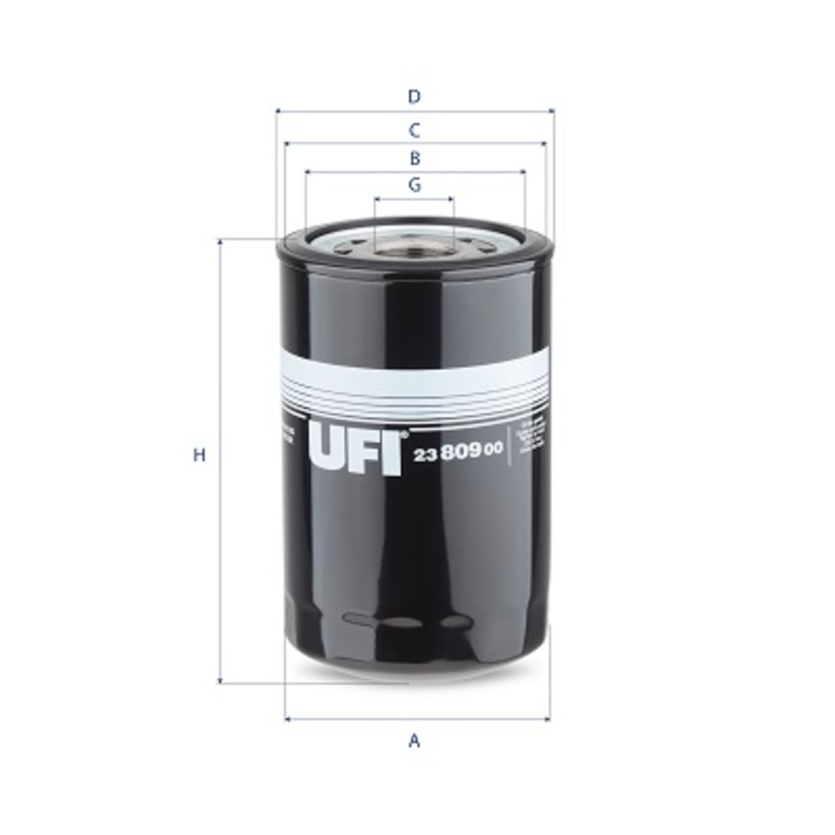 Ufi Oliefilter 23.809.00