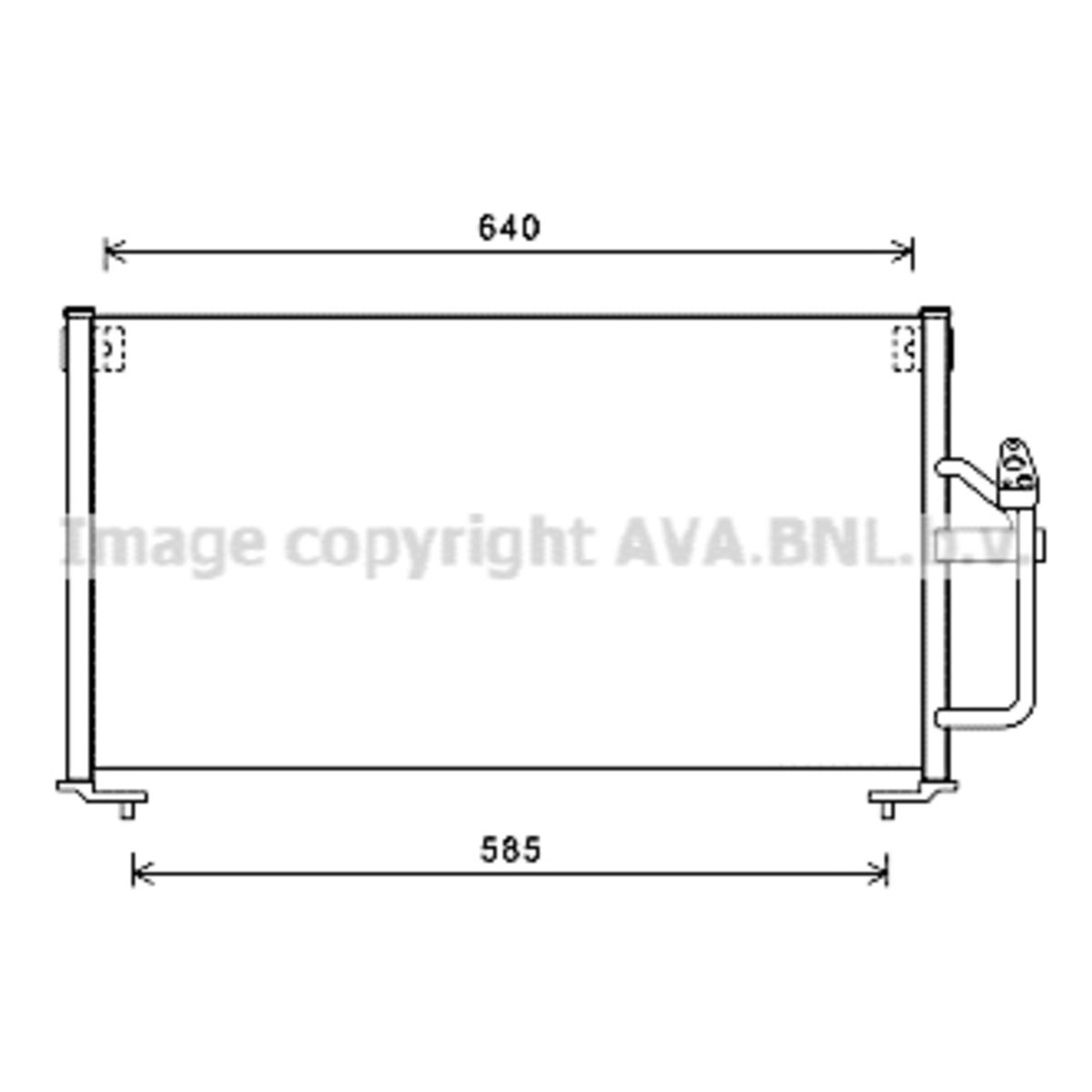 Image of Condensator, airconditioning
