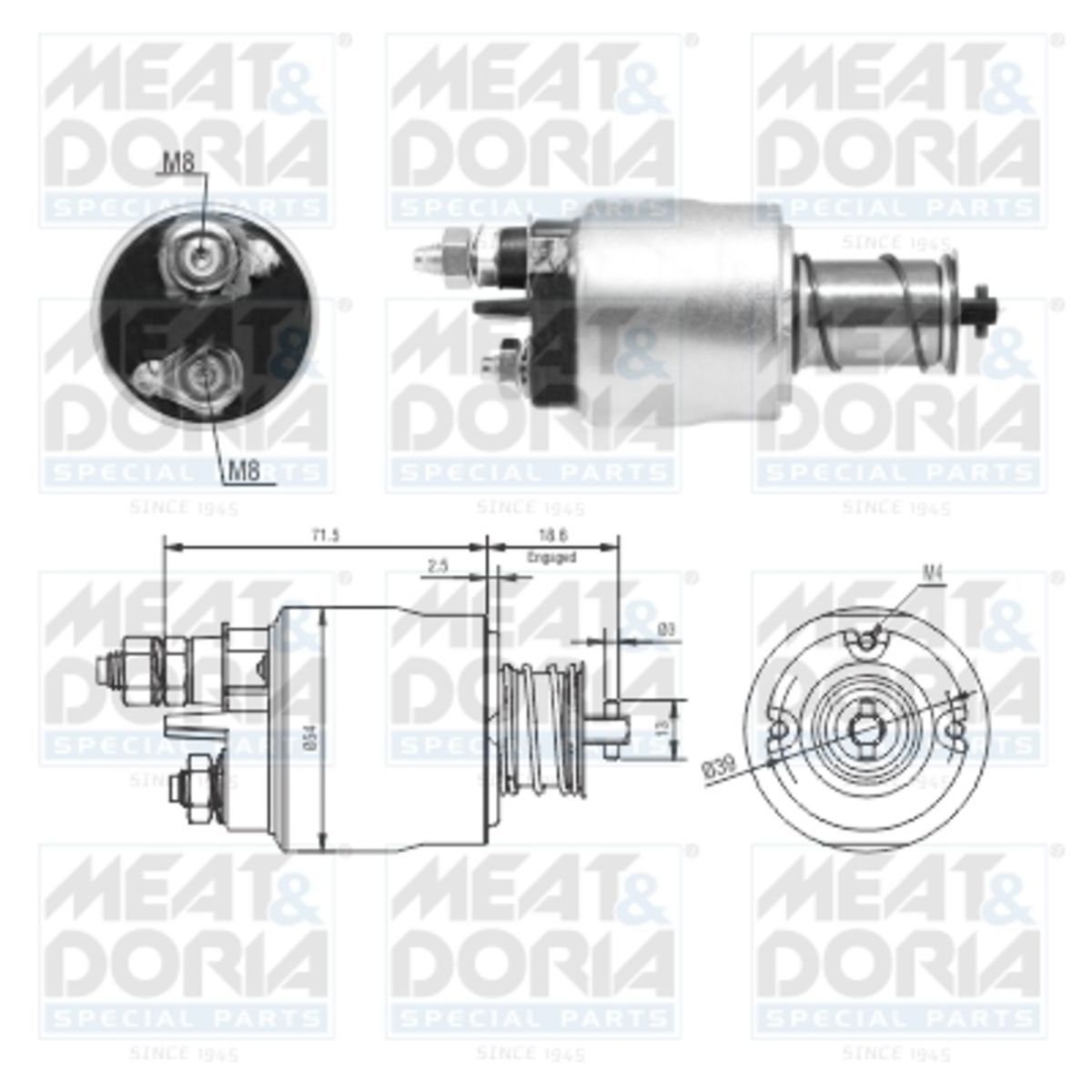 Meat & Doria Magnetschalter, Starter 46311