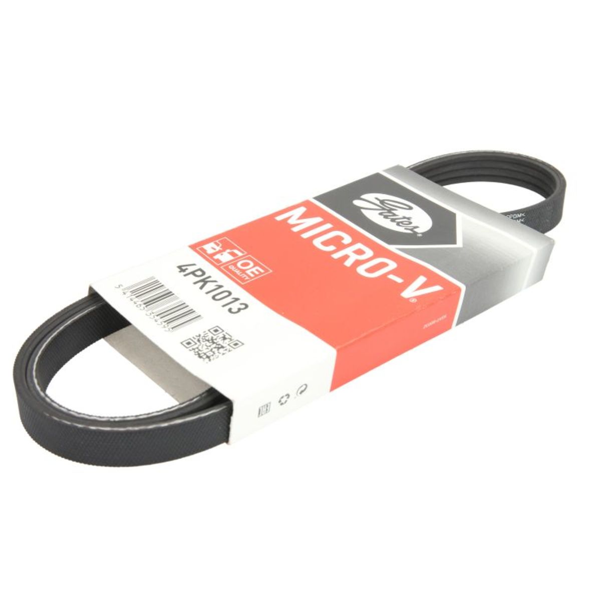 Nero Cinghia Poly-V Gates 4Pk1013