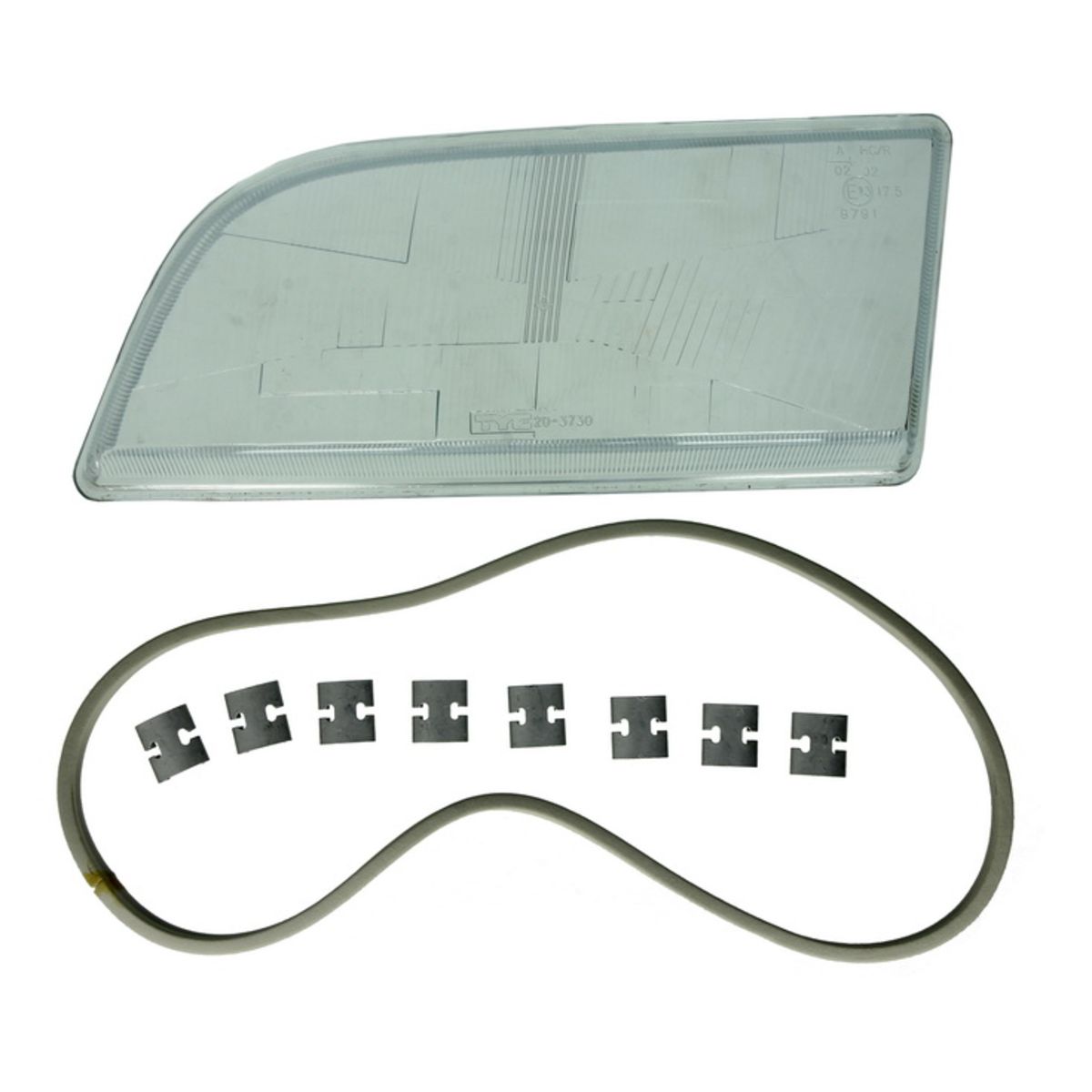 Image of Lampglas, koplamp   links