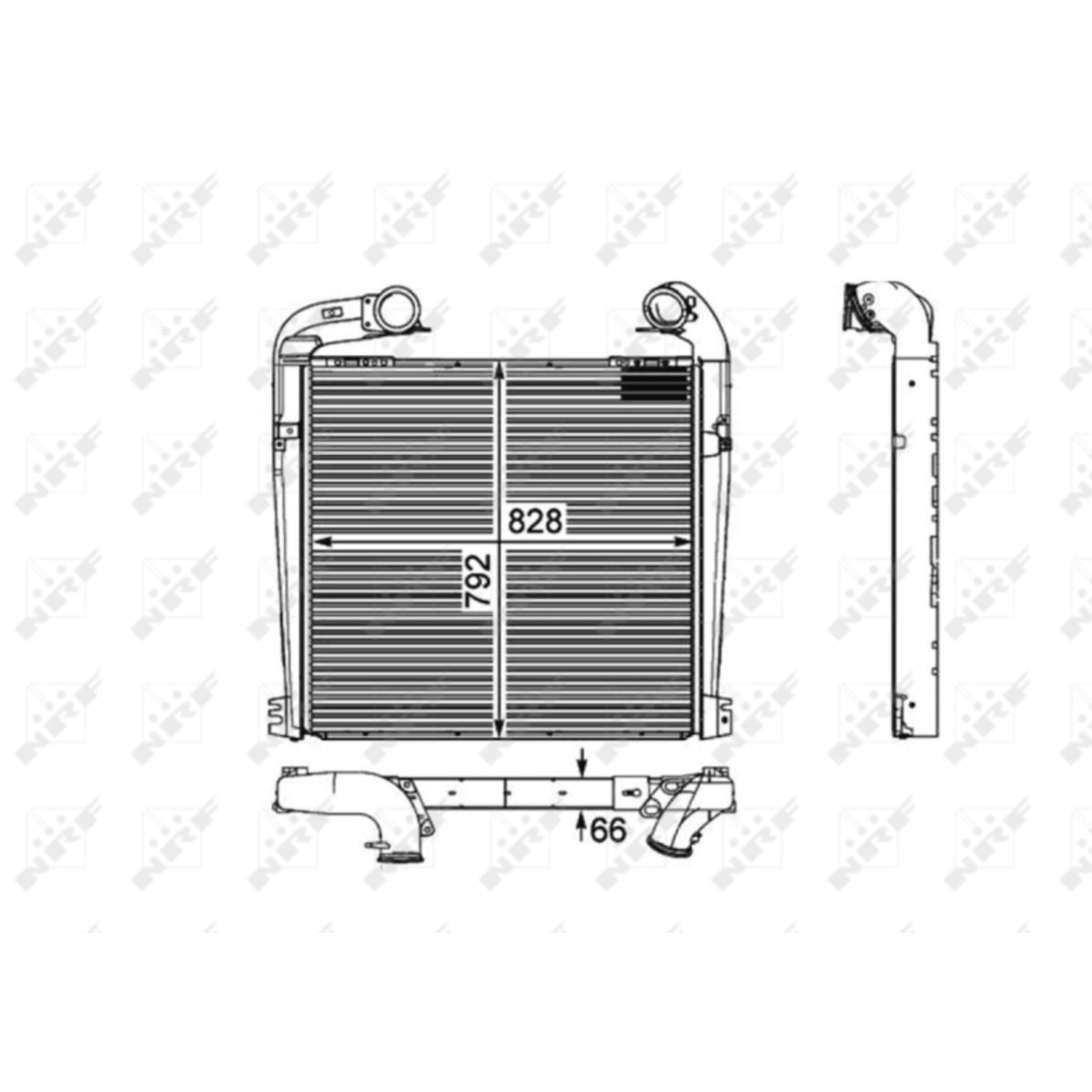 Nrf Intercooler 30898