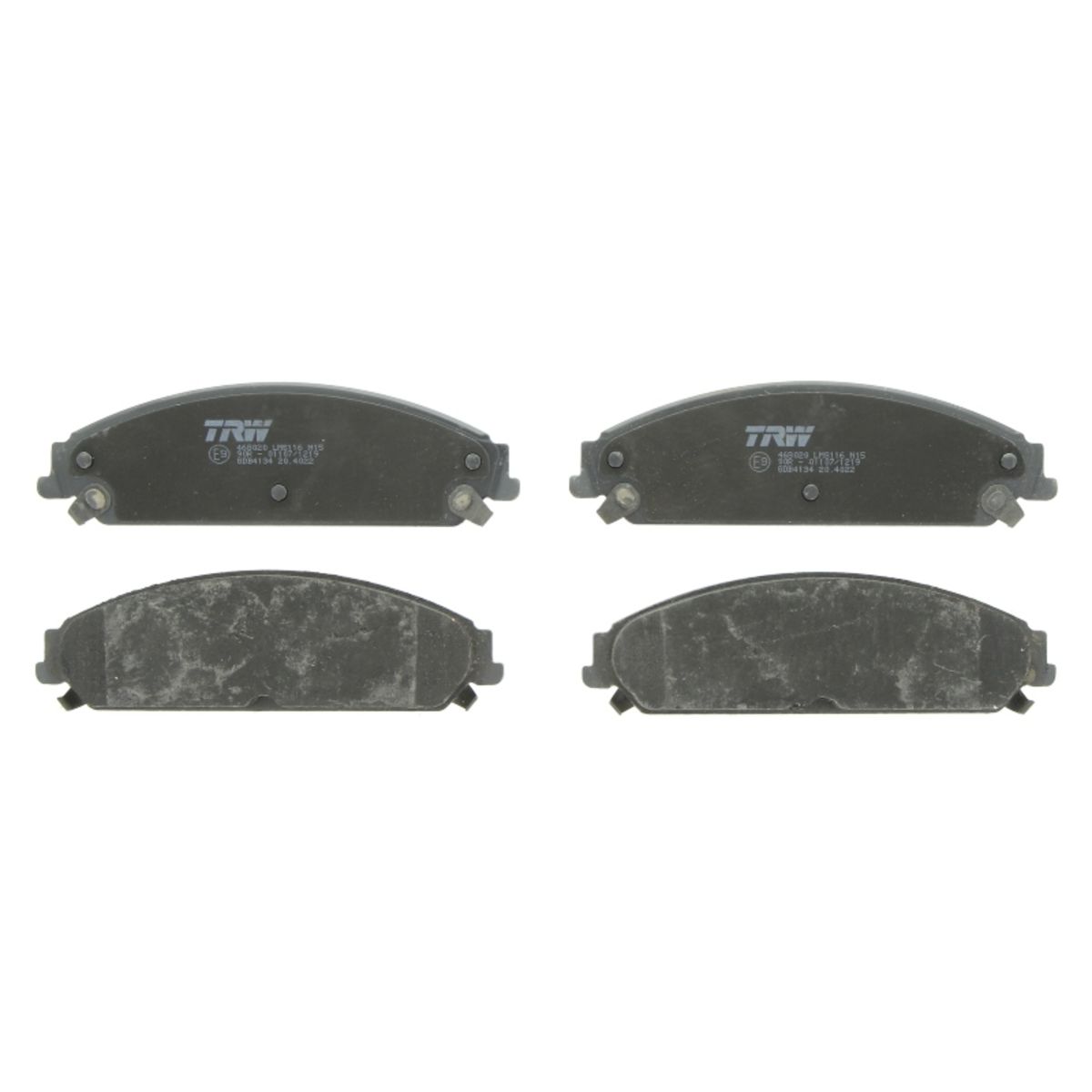 Trw Set Di Pastiglie Freno Gdb4134, Anteriore