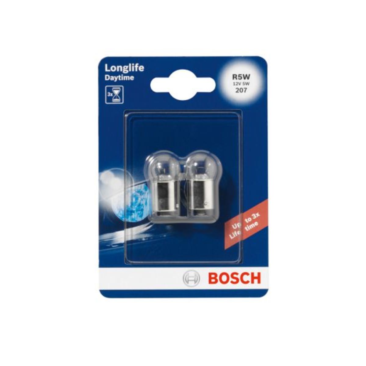 Image of P27/7w lamp  R5W Longlife Daytime 12V/5W, 2 Stuk