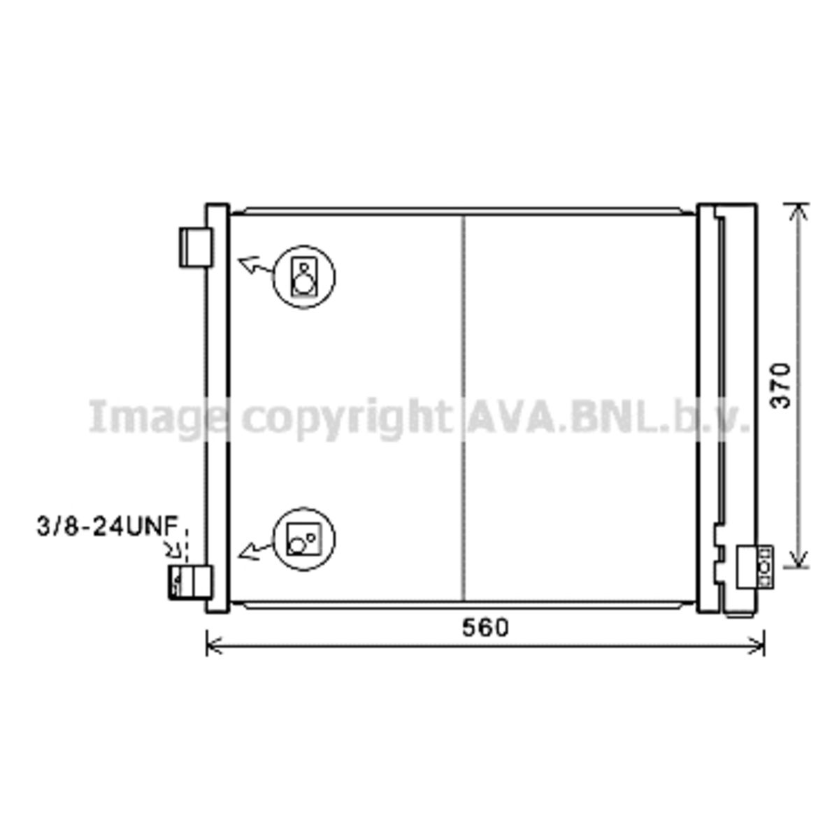 Image of Condensator, airconditioning