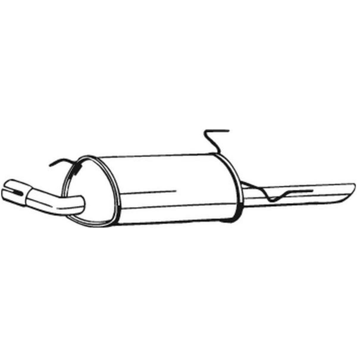 Image of Geluiddemper achter  185-405
