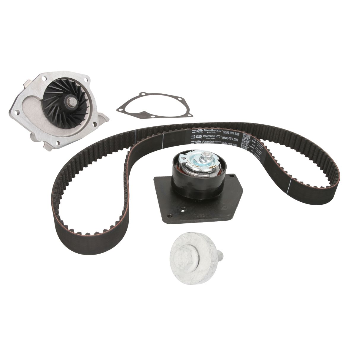 Image of Waterpomp + distributieriem set PowerGrip®