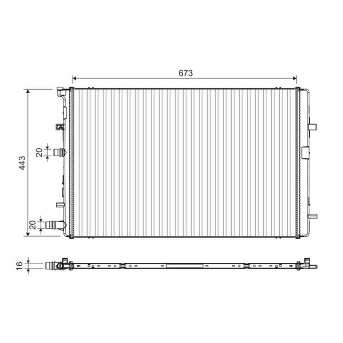 Image of Radiator, motorkoeling
