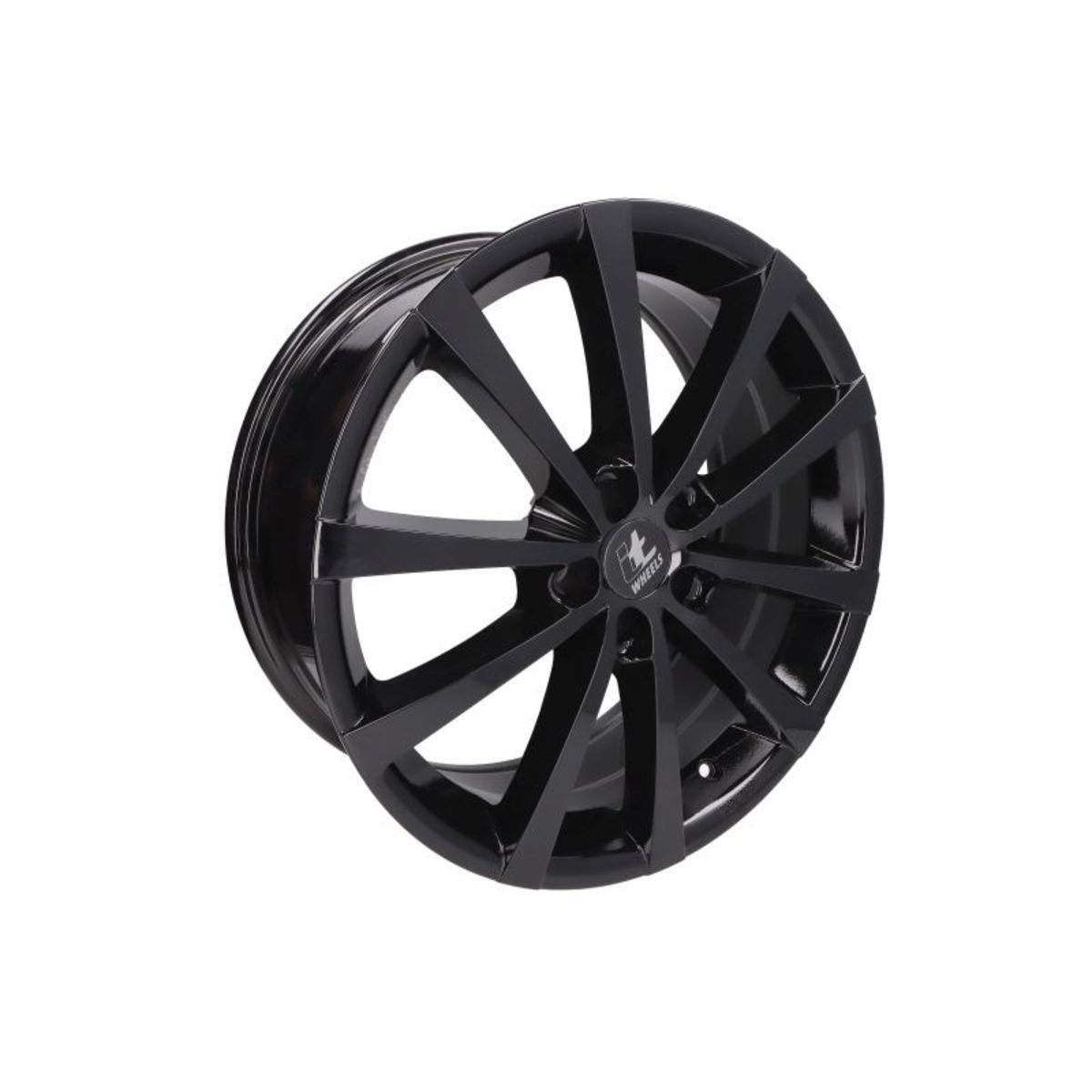 Jante alu 18 pouces ITWHEELS Alice 5x100 7,5J ET35, Couleur noir Brillant