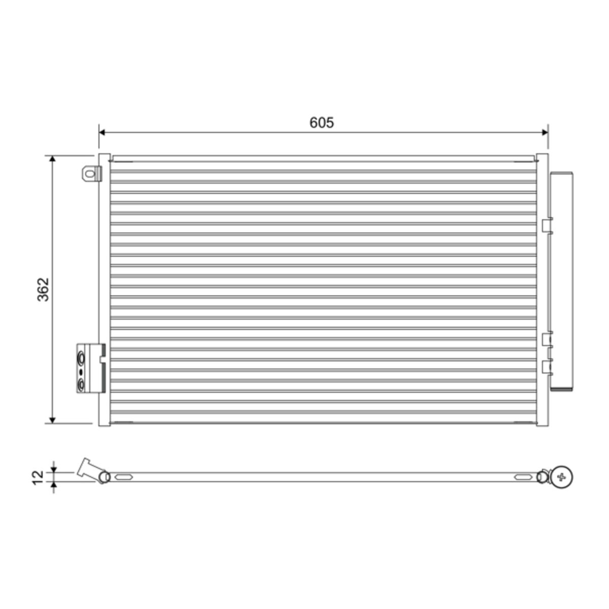 Image of Condensator, airconditioning