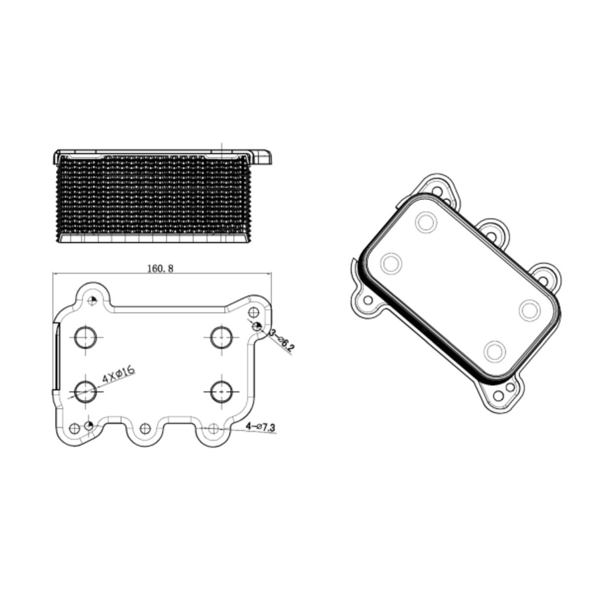 Image of Olie radiator, motorolie