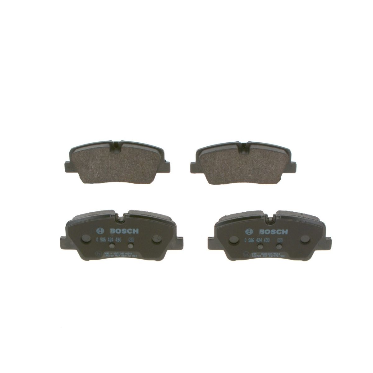 Bosch Jeu De Plaquettes De Frein 0 986 424 430, Arrière
