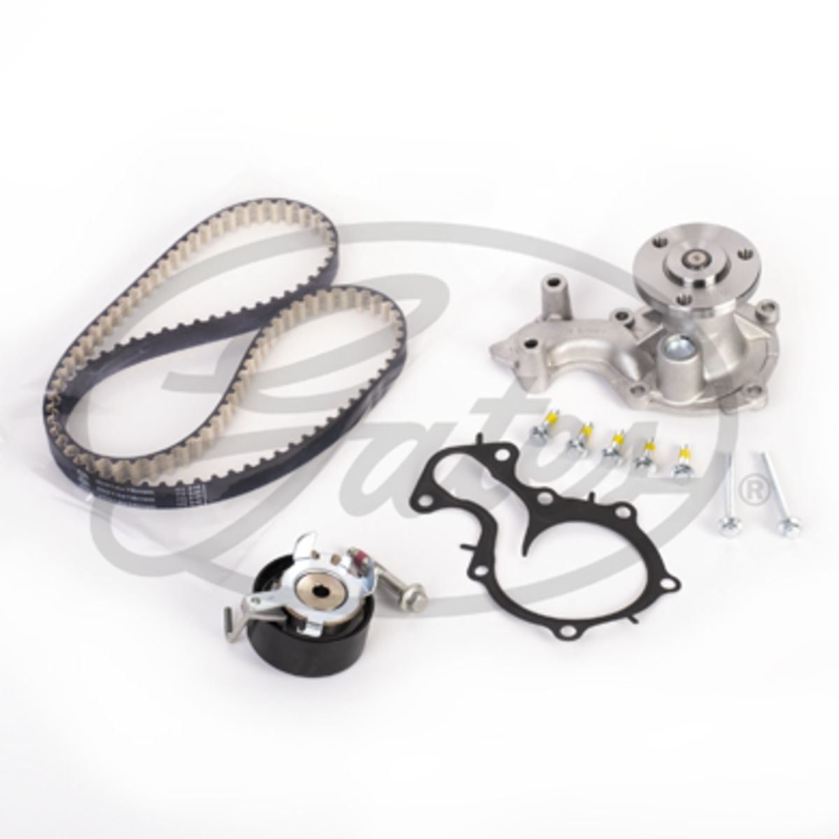 Image of Waterpomp + PowerGrip distributieriem set