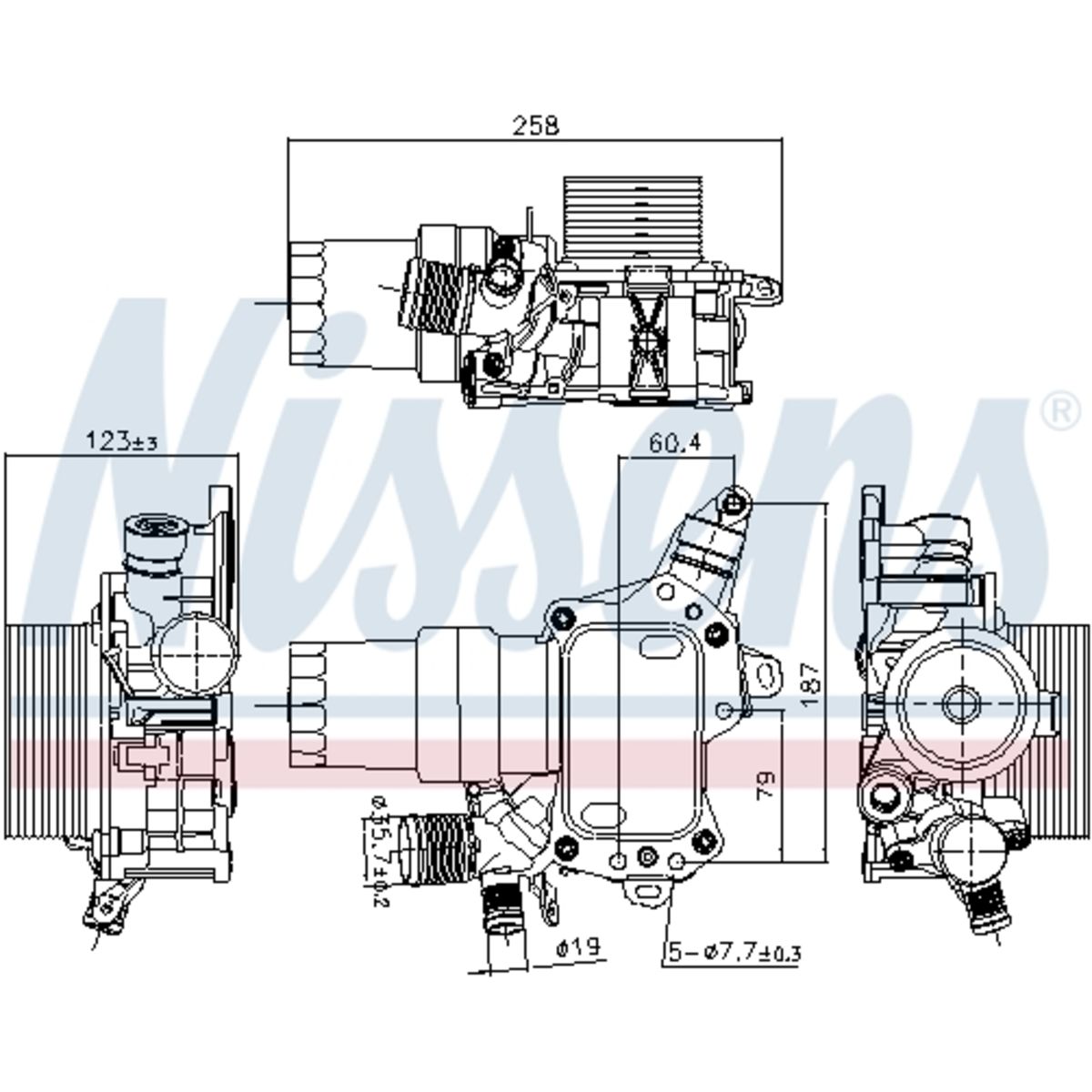 Image of Olie radiator, motorolie