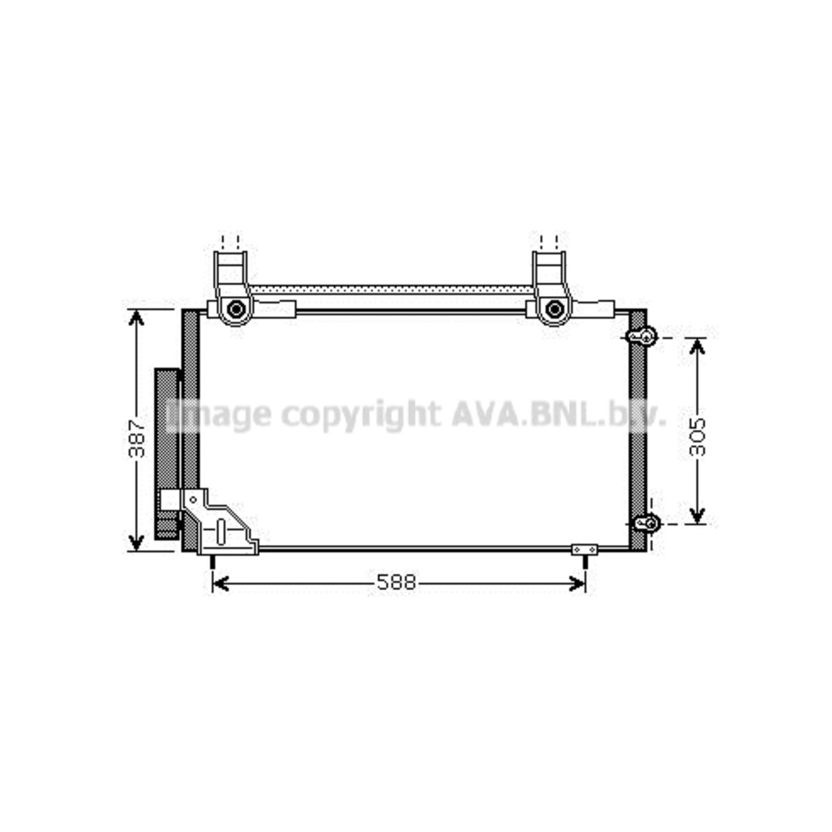 Image of Condensator, airconditioning