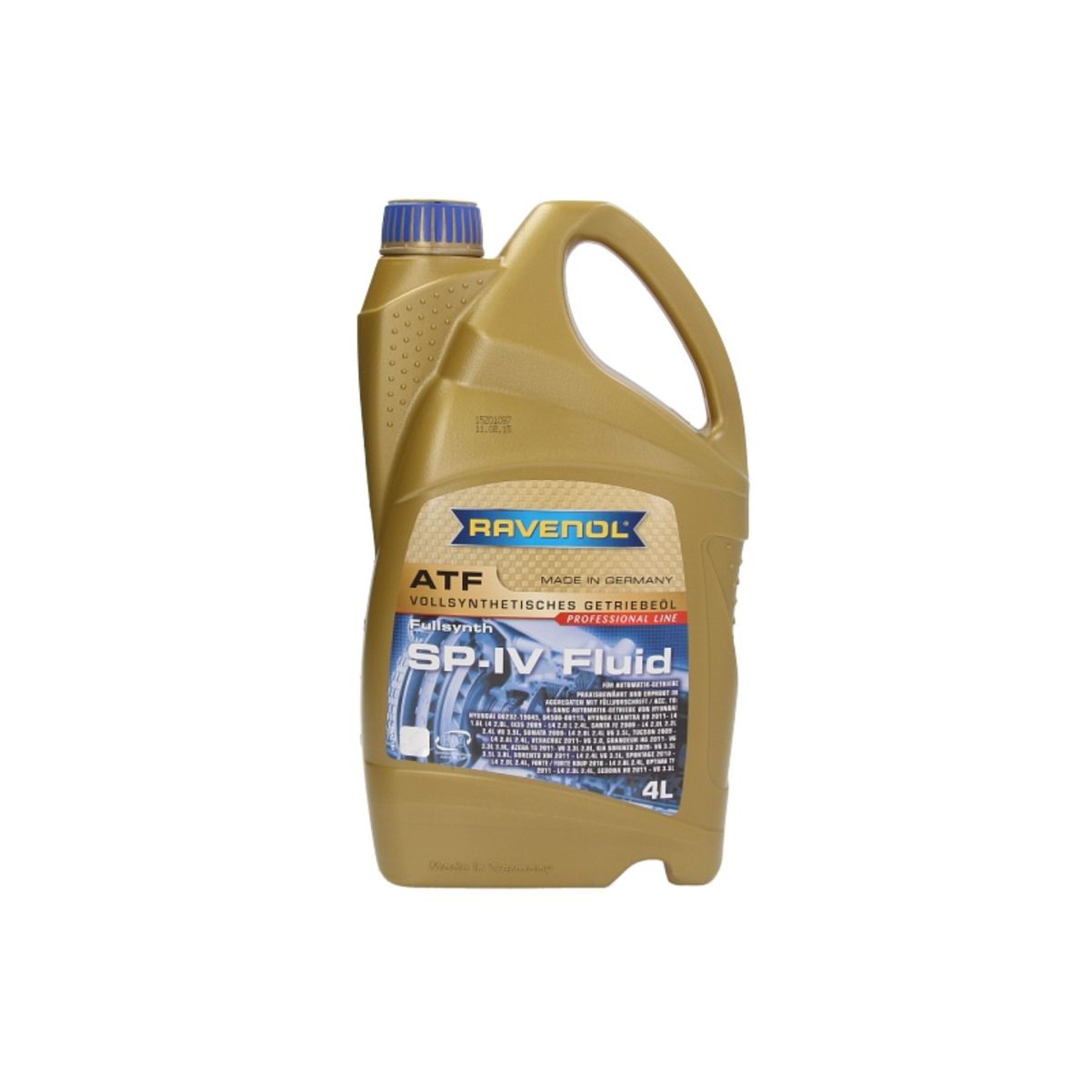 Huile de transmission RAVENOL 1211107 ATF FLUID SP IV 4L
