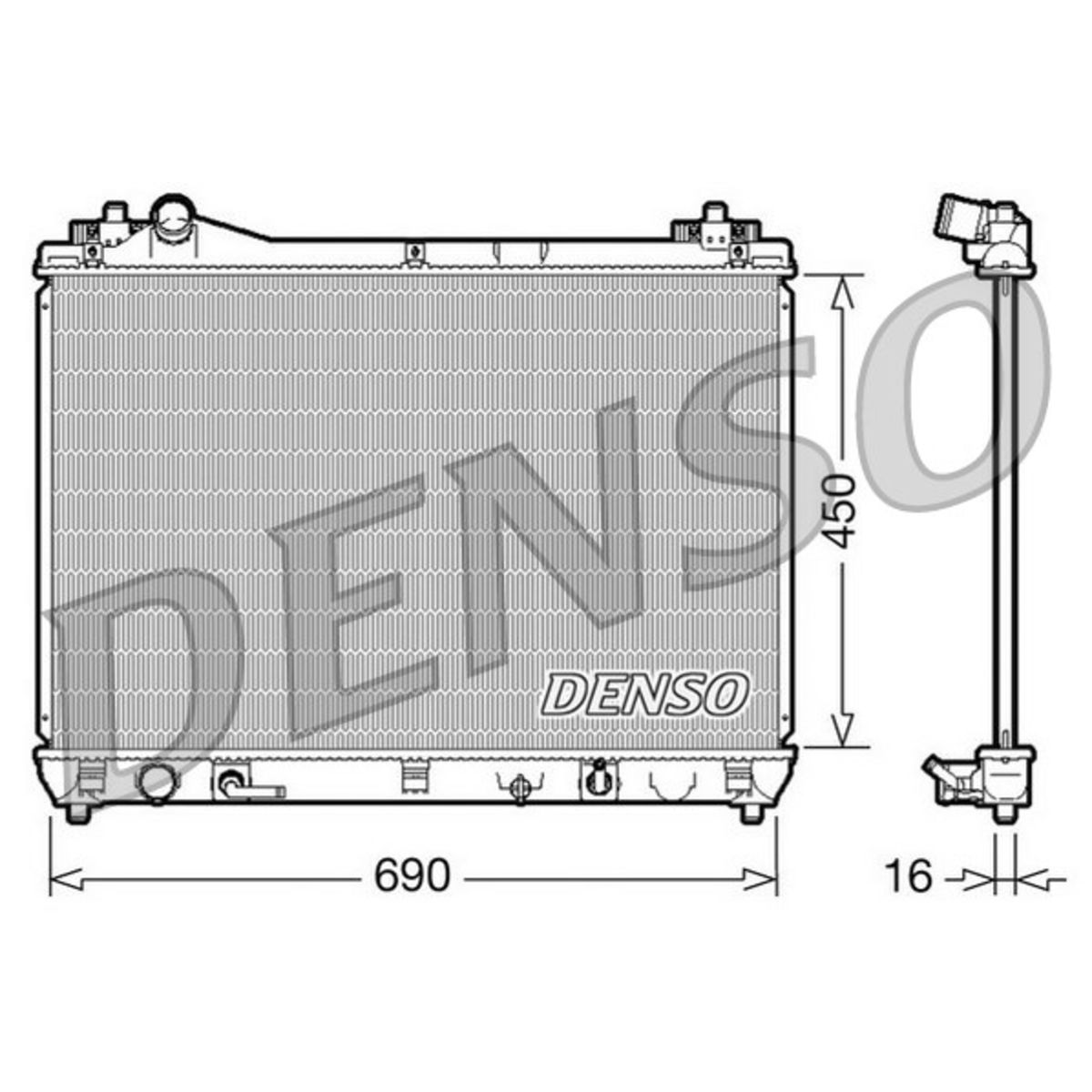Image of Radiator, motorkoeling