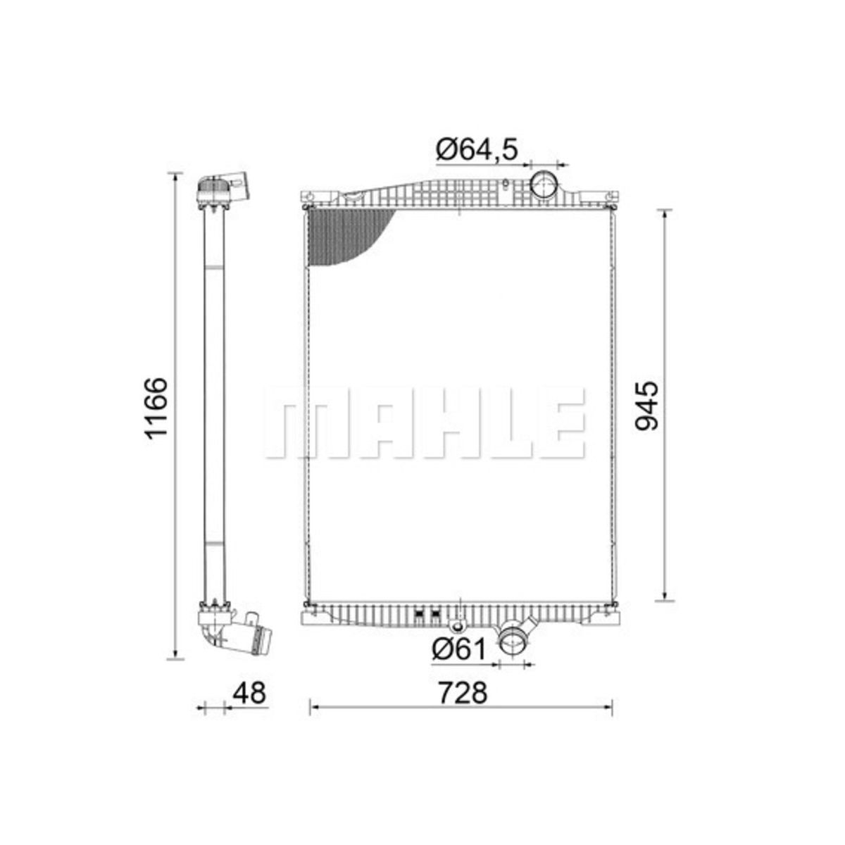 Image of Radiator, motorkoeling