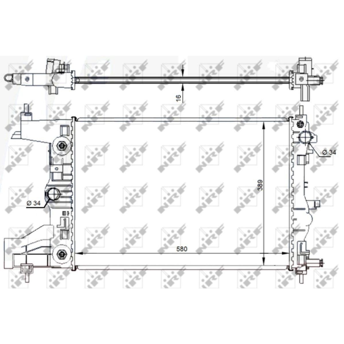 Image of Radiator, motorkoeling