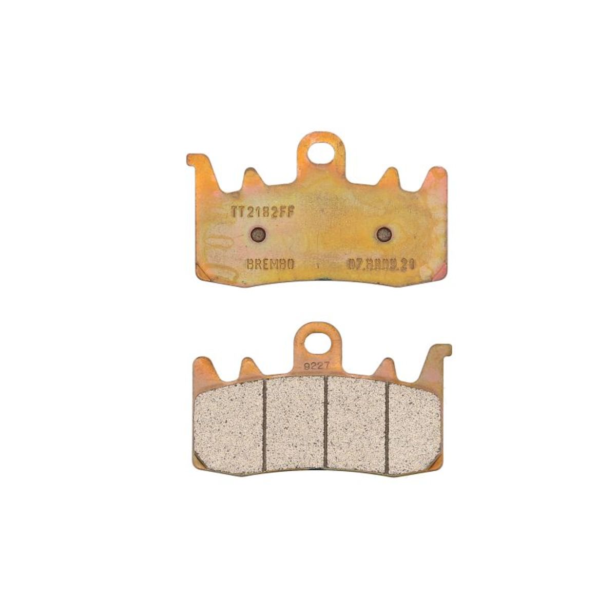 Jeu de plaquettes de frein BREMBO 07BB3859 avant, arrière