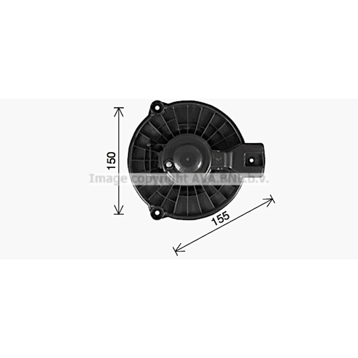 Image of Elektromotor, interieurventilator