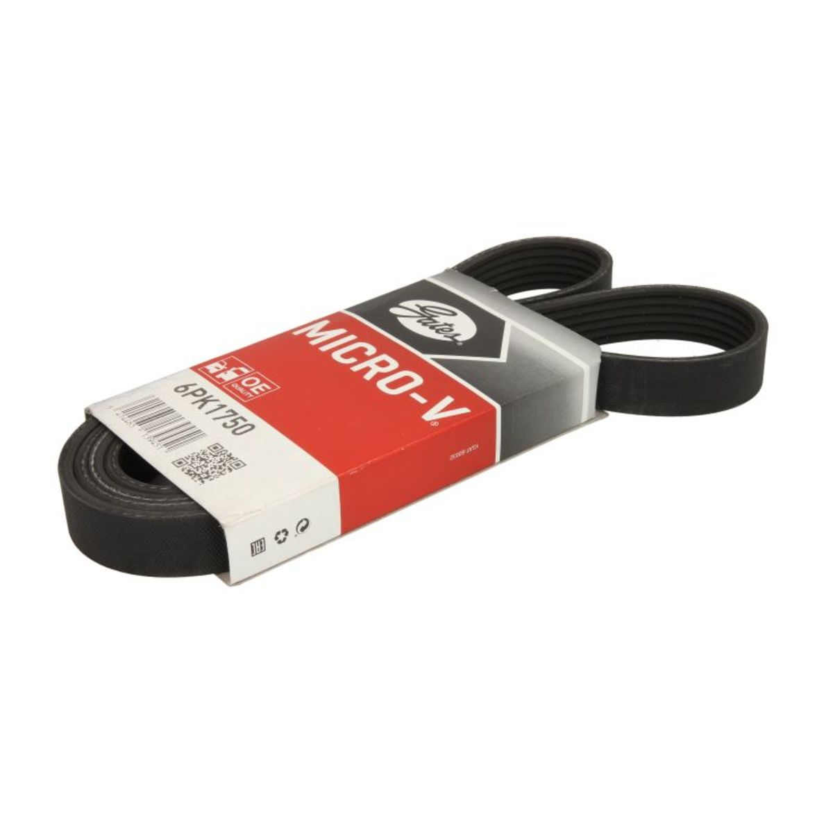 Negro Correa Poly V Gates 6Pk1750