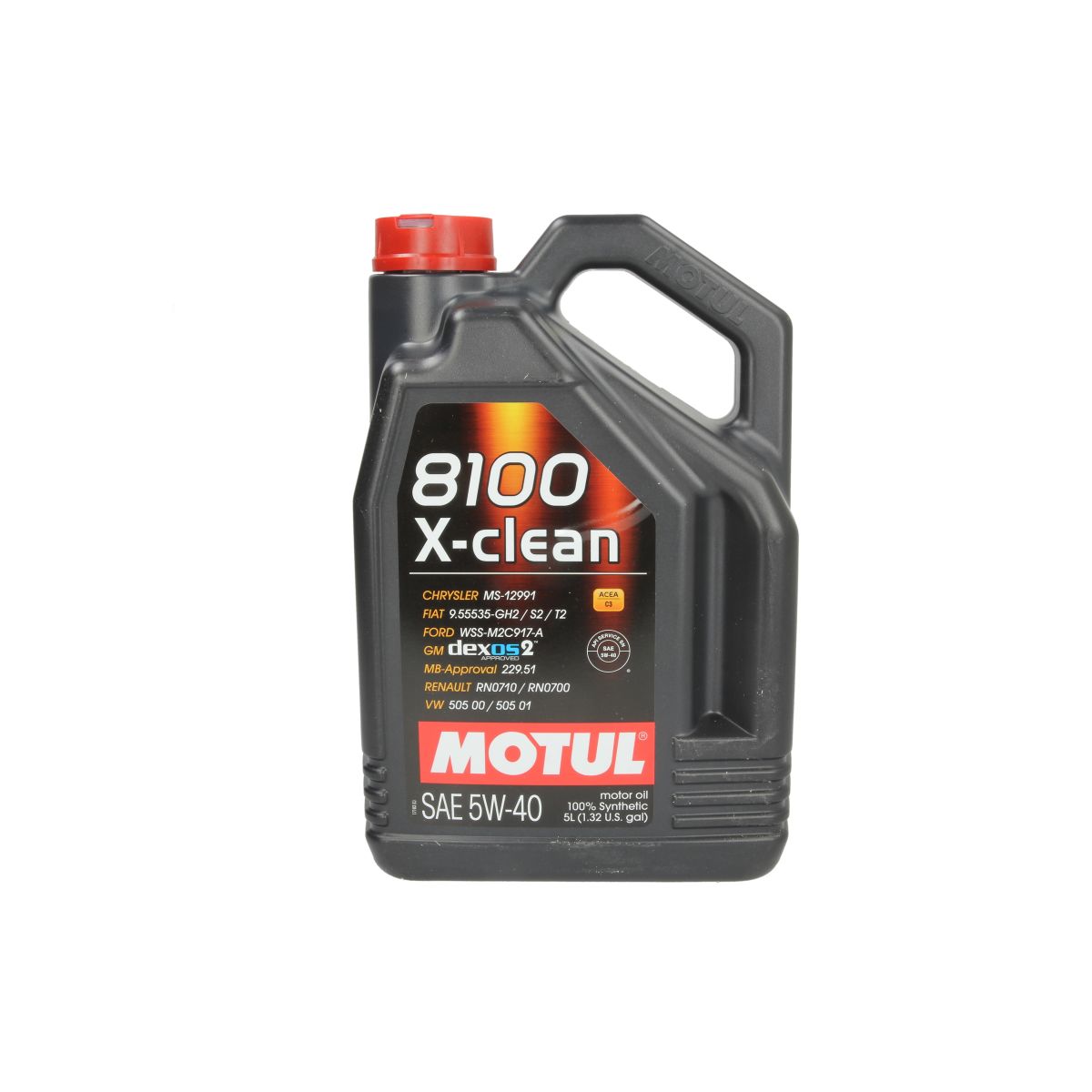 Motorolie Motul 17700 8100 X-Clean 5W40 C3 5L