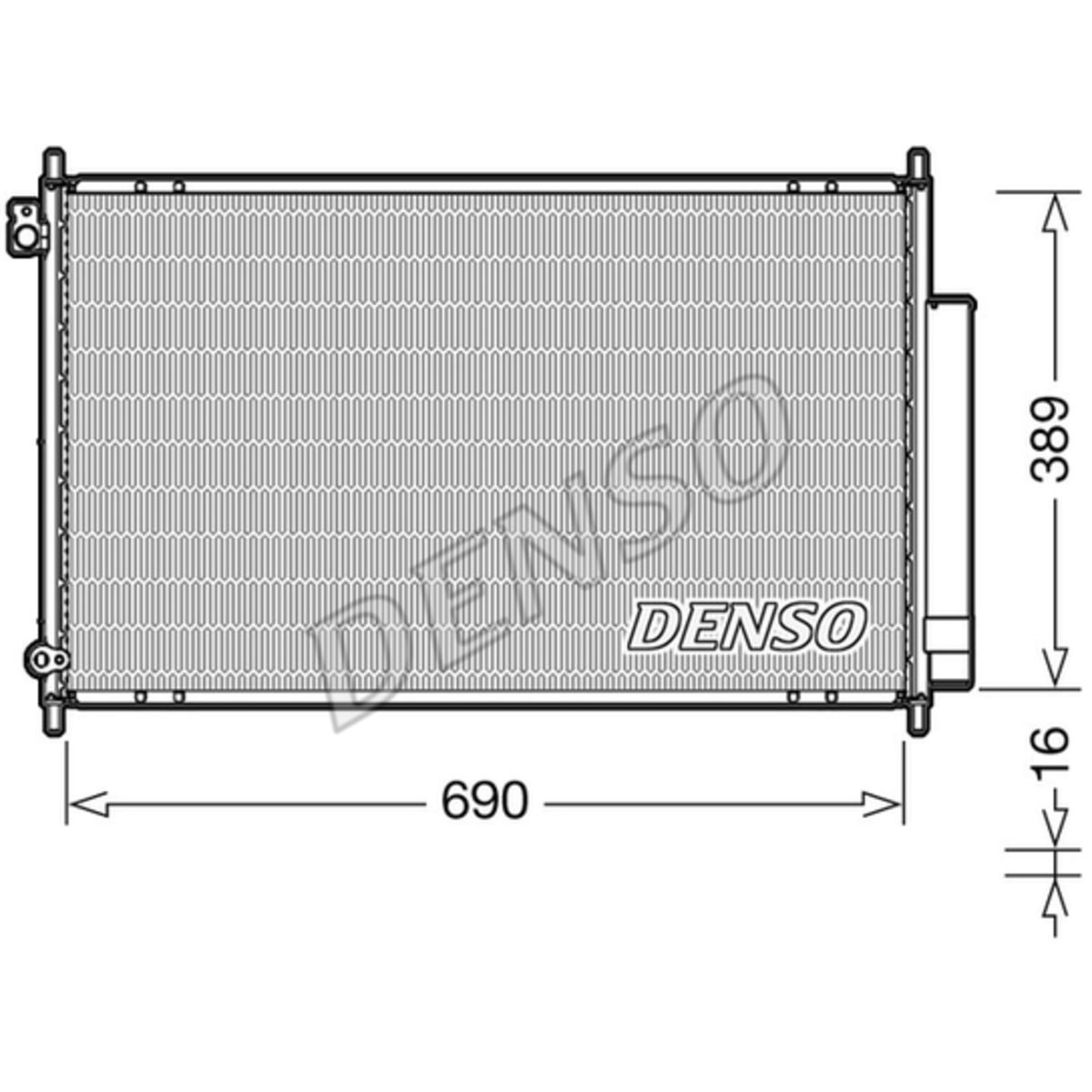 Image of Condensator, airconditioning