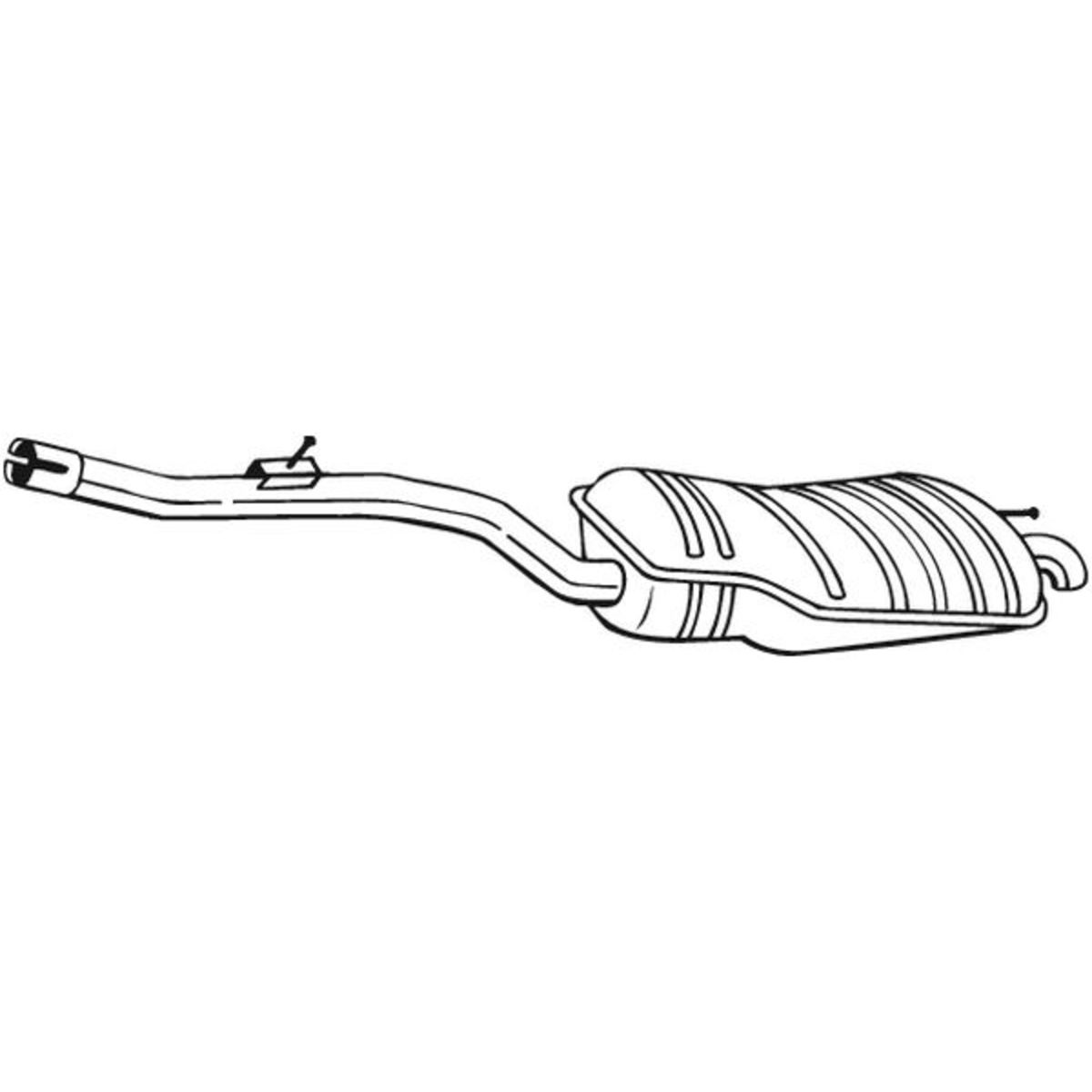 Image of Geluiddemper achter  282-901