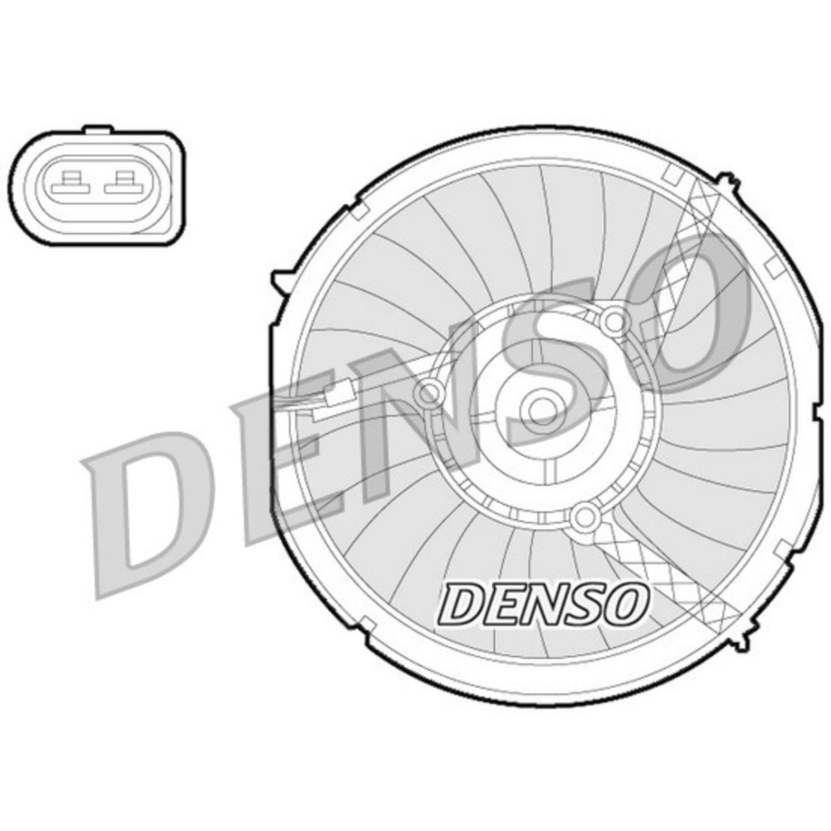 Denso Ventola, Raffreddamento Motore Der02003