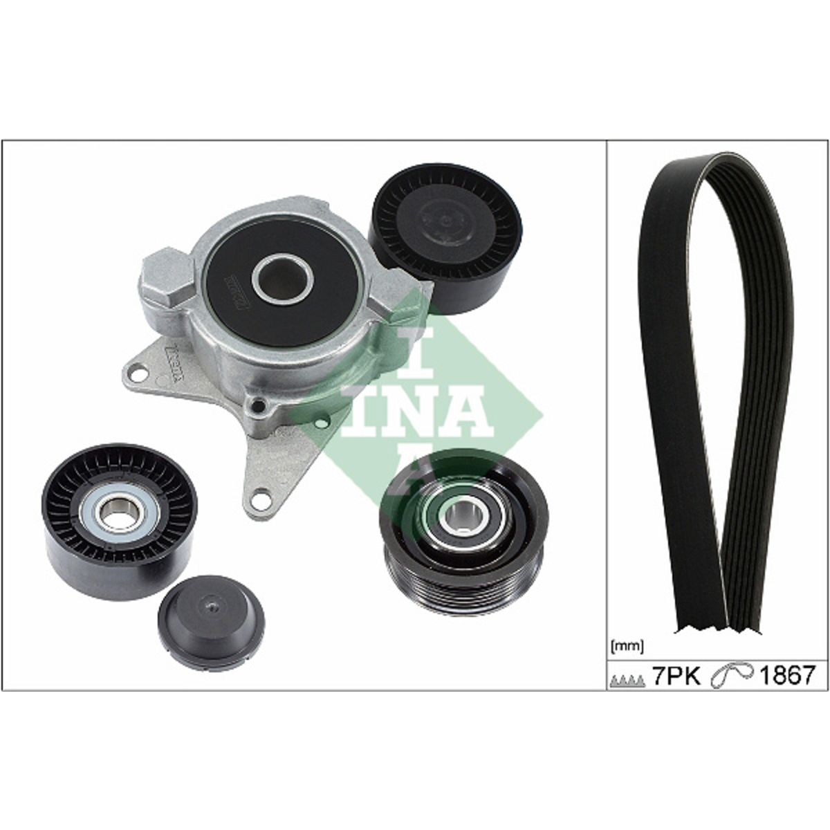 Schaeffler Ina Kit De Courroie D'accessoire 529 0401 10