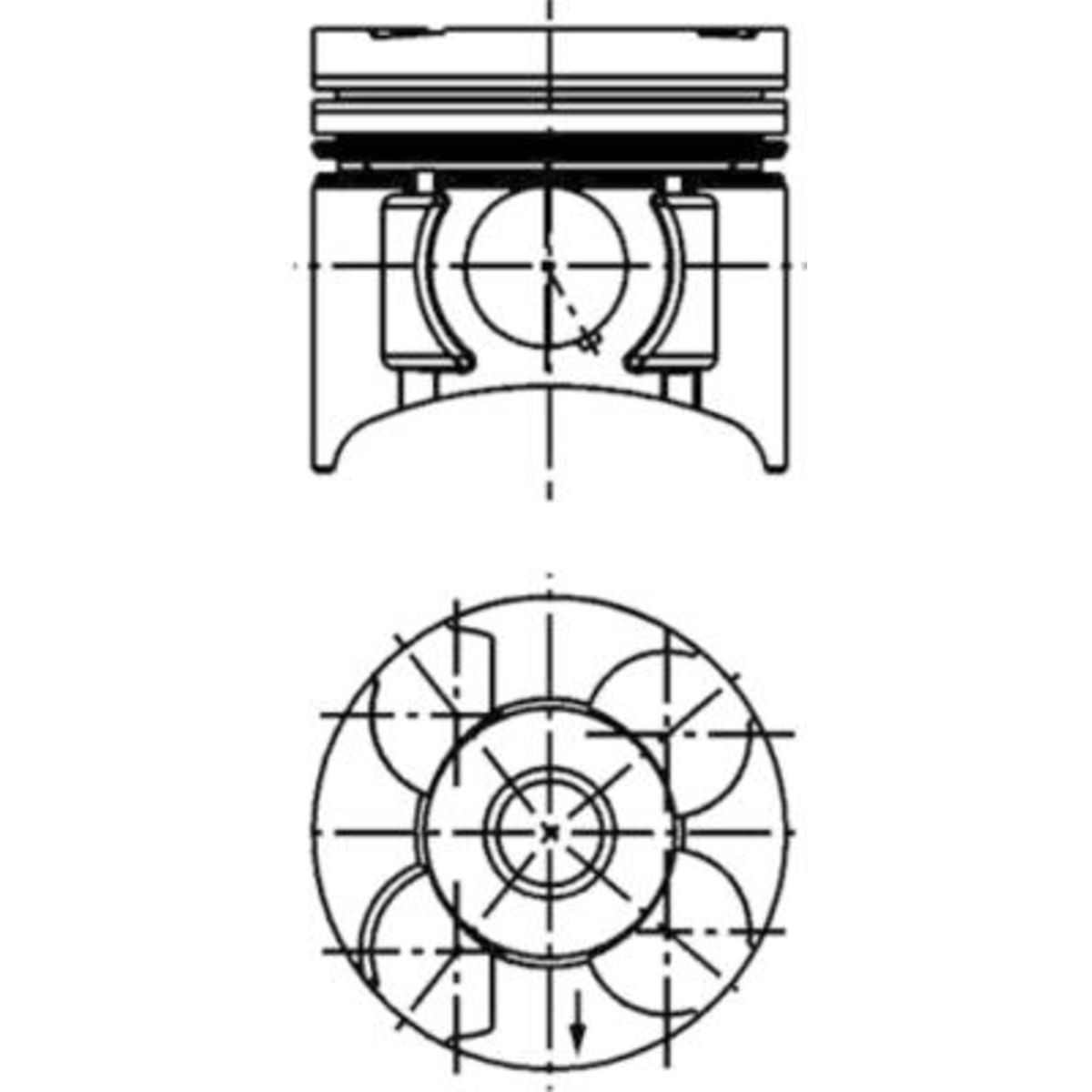 Image of Zuiger  40 393 601