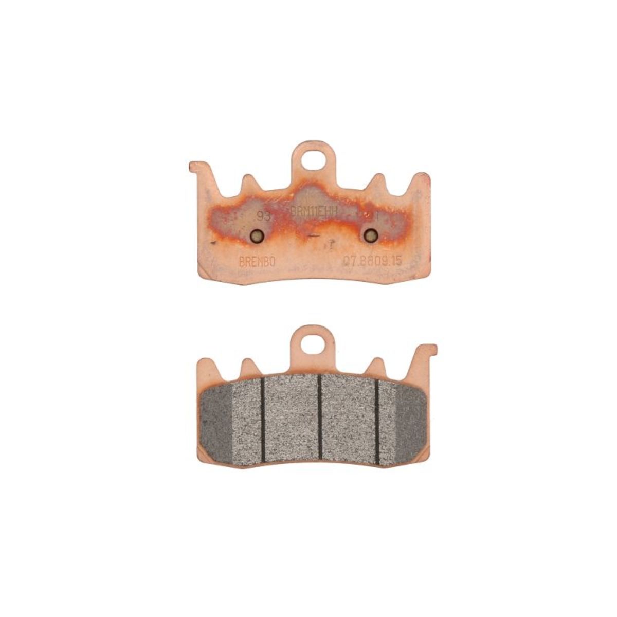 Bremsbelagsatz BREMBO 07BB3884, Vornee, Hinten