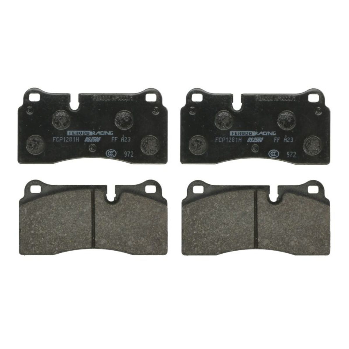 Plaquettes de frein sport non homologuées FERODO FCP1281H