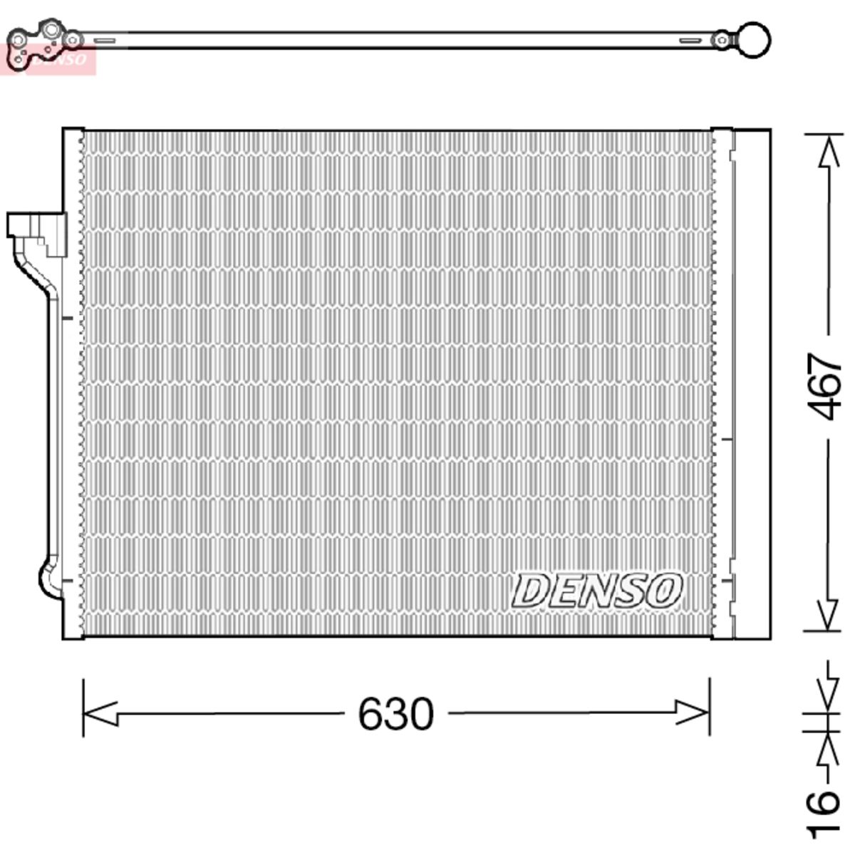 Image of Condensator, airconditioning