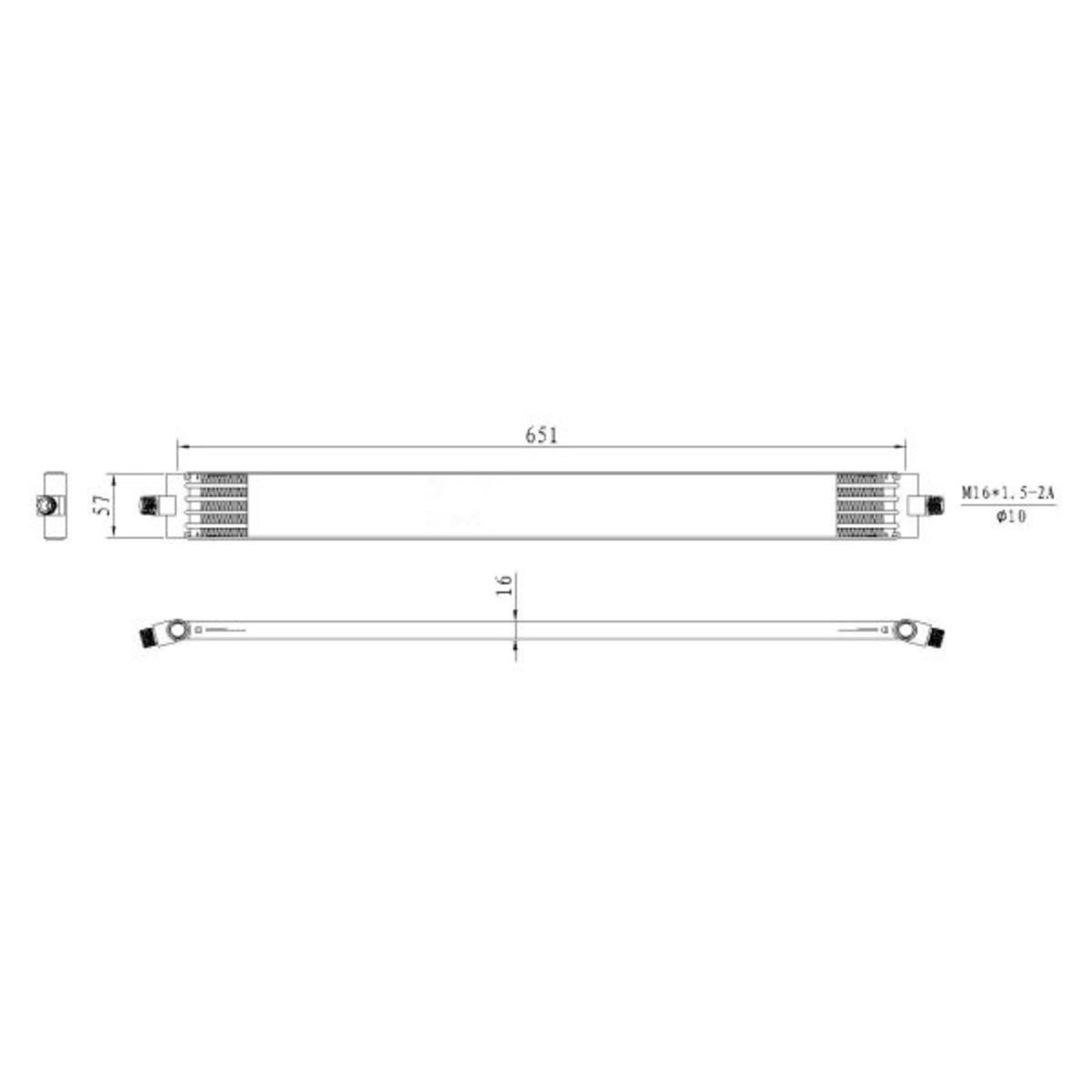 Image of Olie radiator, automatische versnellingsbak