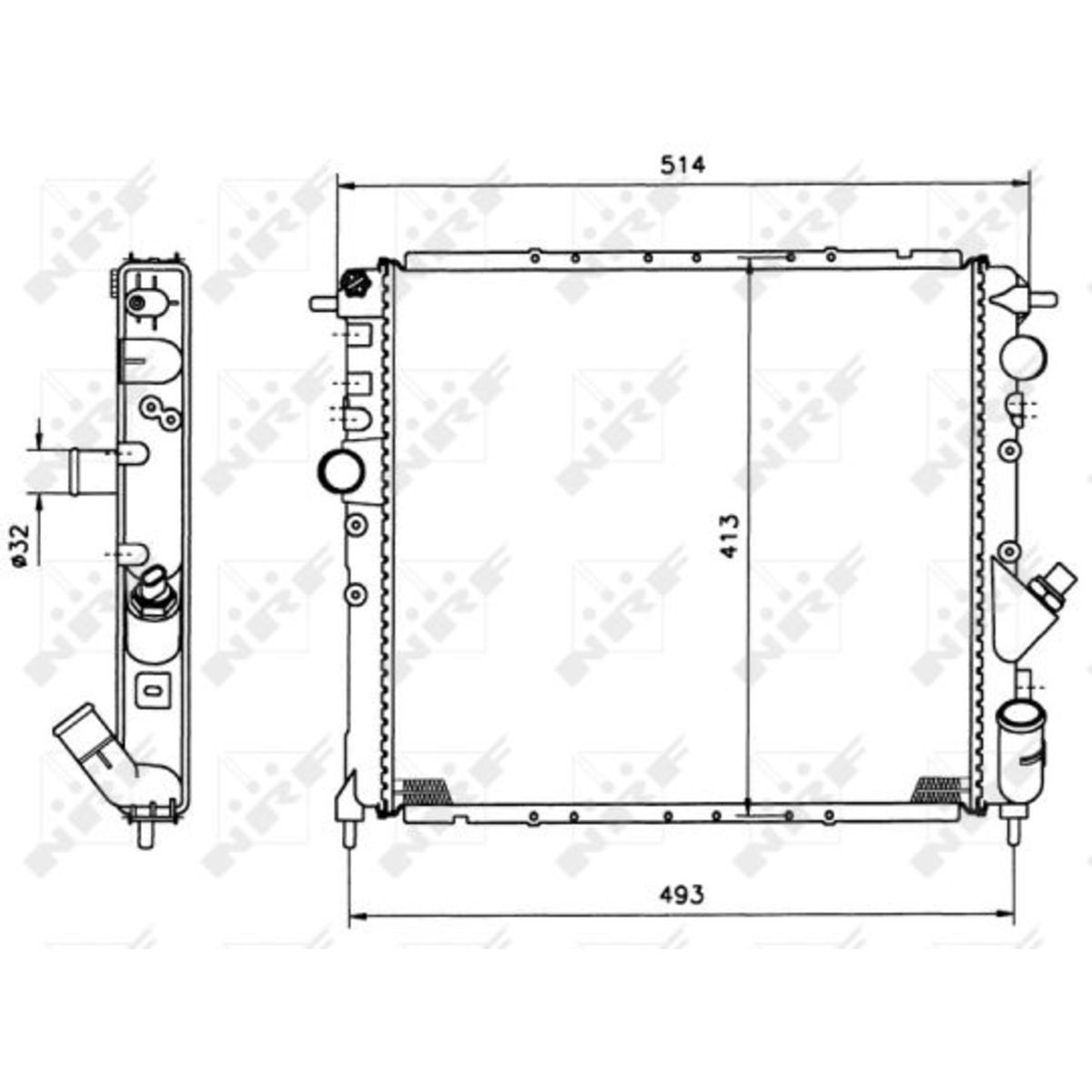 Image of Radiator, motorkoeling