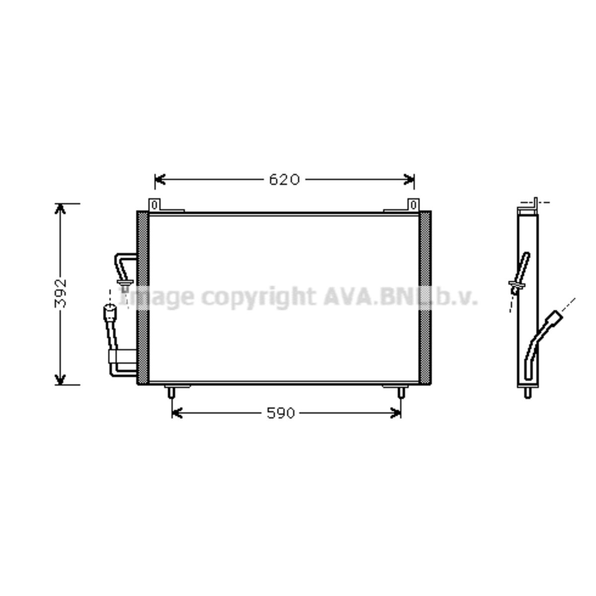 Image of Condensator, airconditioning