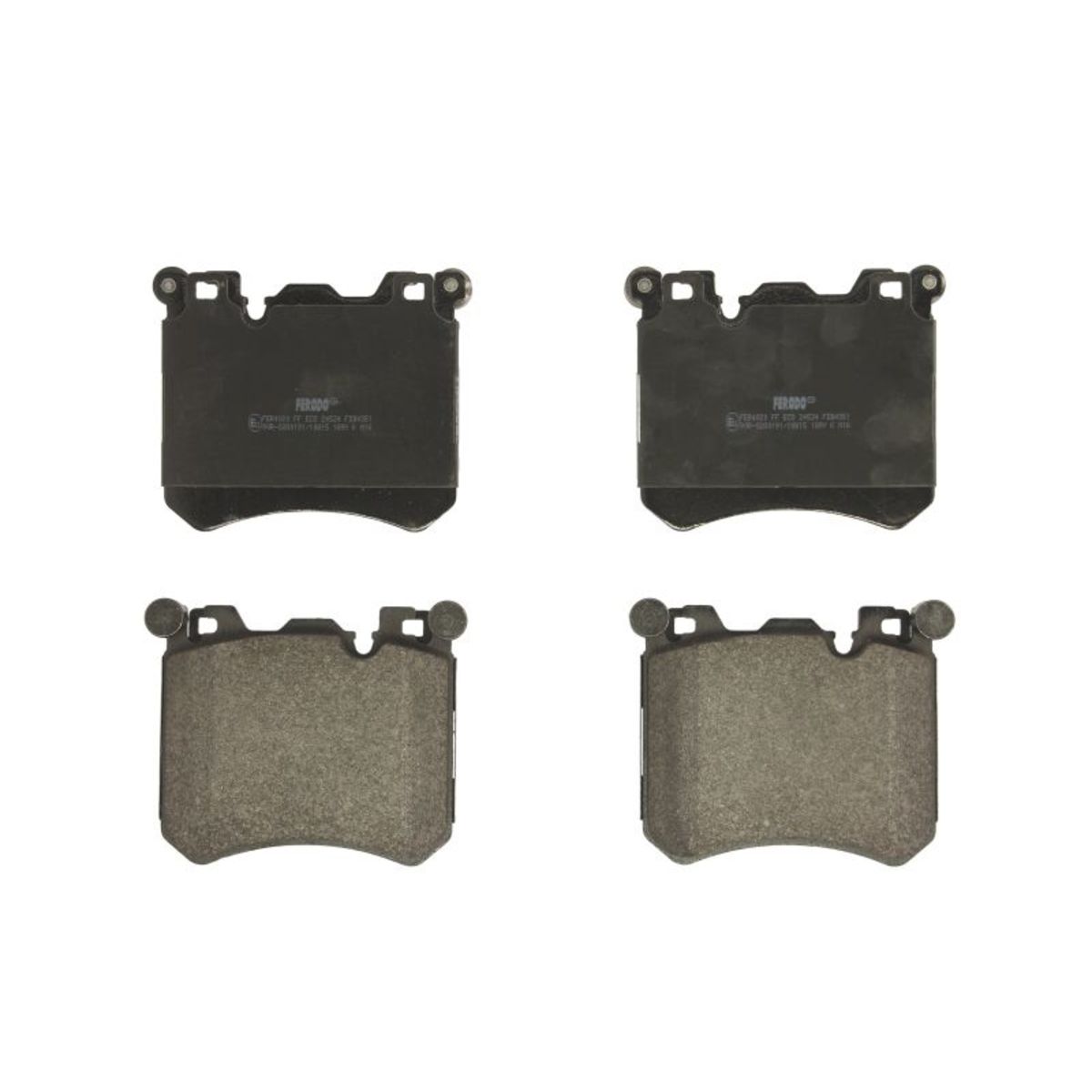 FERODO FDB4351 Kit pastiglie freno predisposto per visualizzazione avviso usura, senza accessori - Immagine 4